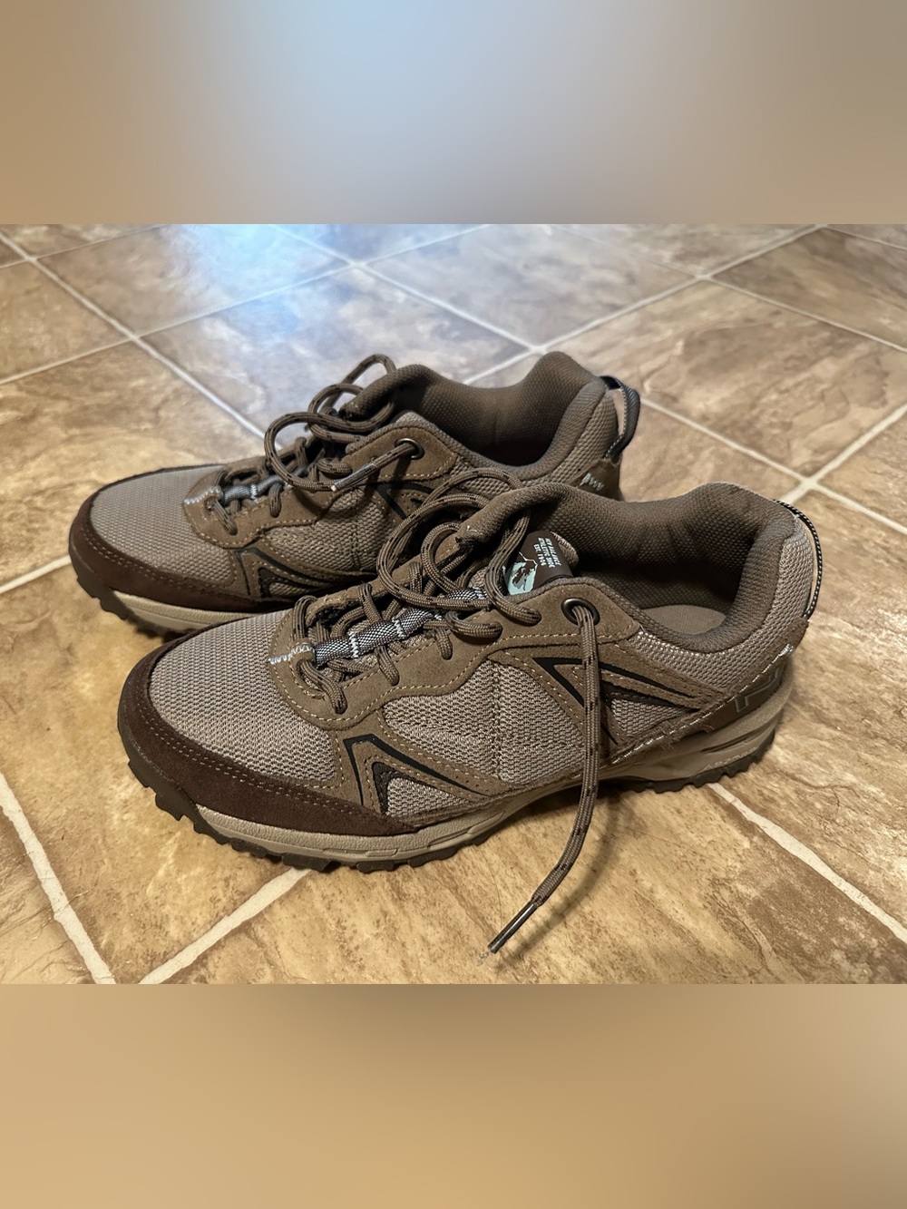 New Balance Women's Brown and Gray Athletic Shoes
